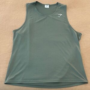 Gymshark Olive Green Tank Top
